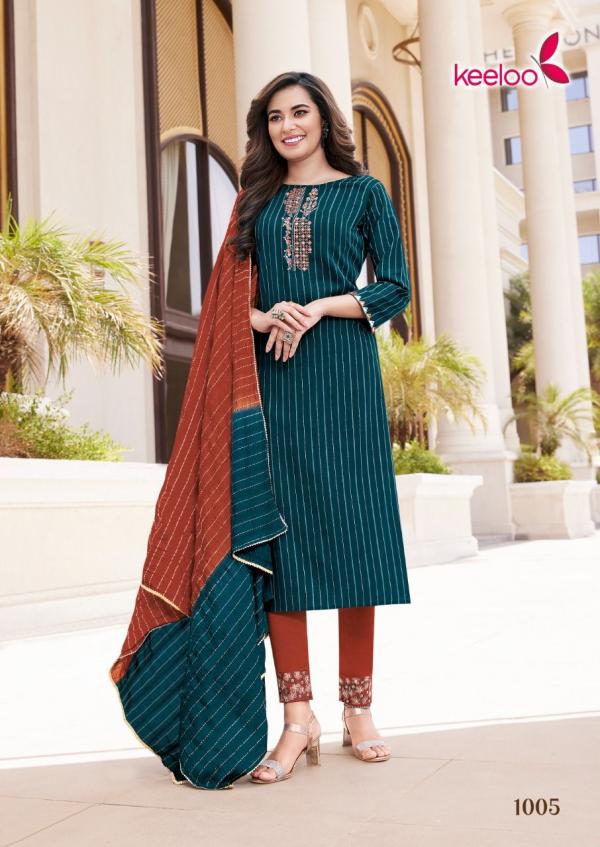 Keeloo Sawari Vol 1 Viscose Kurti Pant With Dupatta Collection